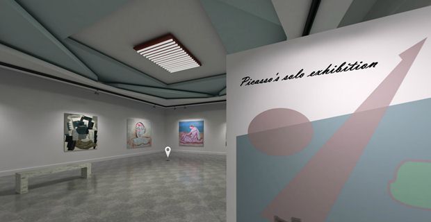 时间机器3D数字虚拟展厅  (毕加索）