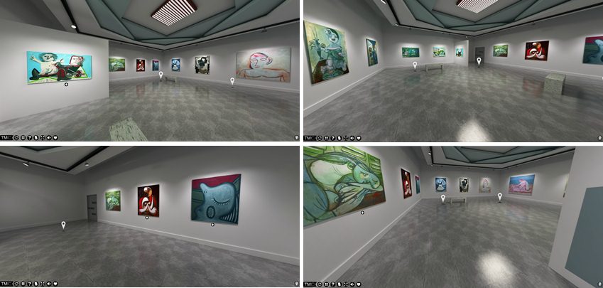 时间机器3D数字虚拟展厅  (毕加索）